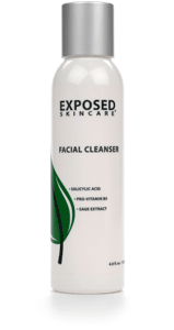 exposed facial cleanser